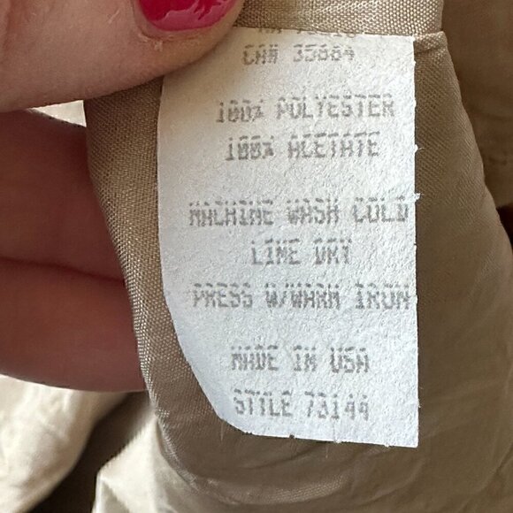 EUC - Uncle Frank Boho Print Tunic Dress Lightweight Lined 3/4 Sleeves - Size S - Picture 9 of 9